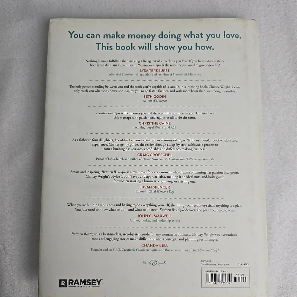 Business Boutique: A Woman's Guide for Making Money‎ Doing What She Loves
